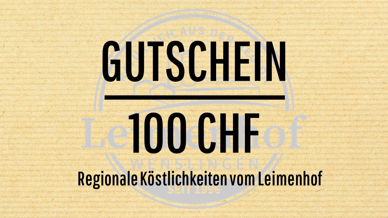 Geschenkgutschein 100.-